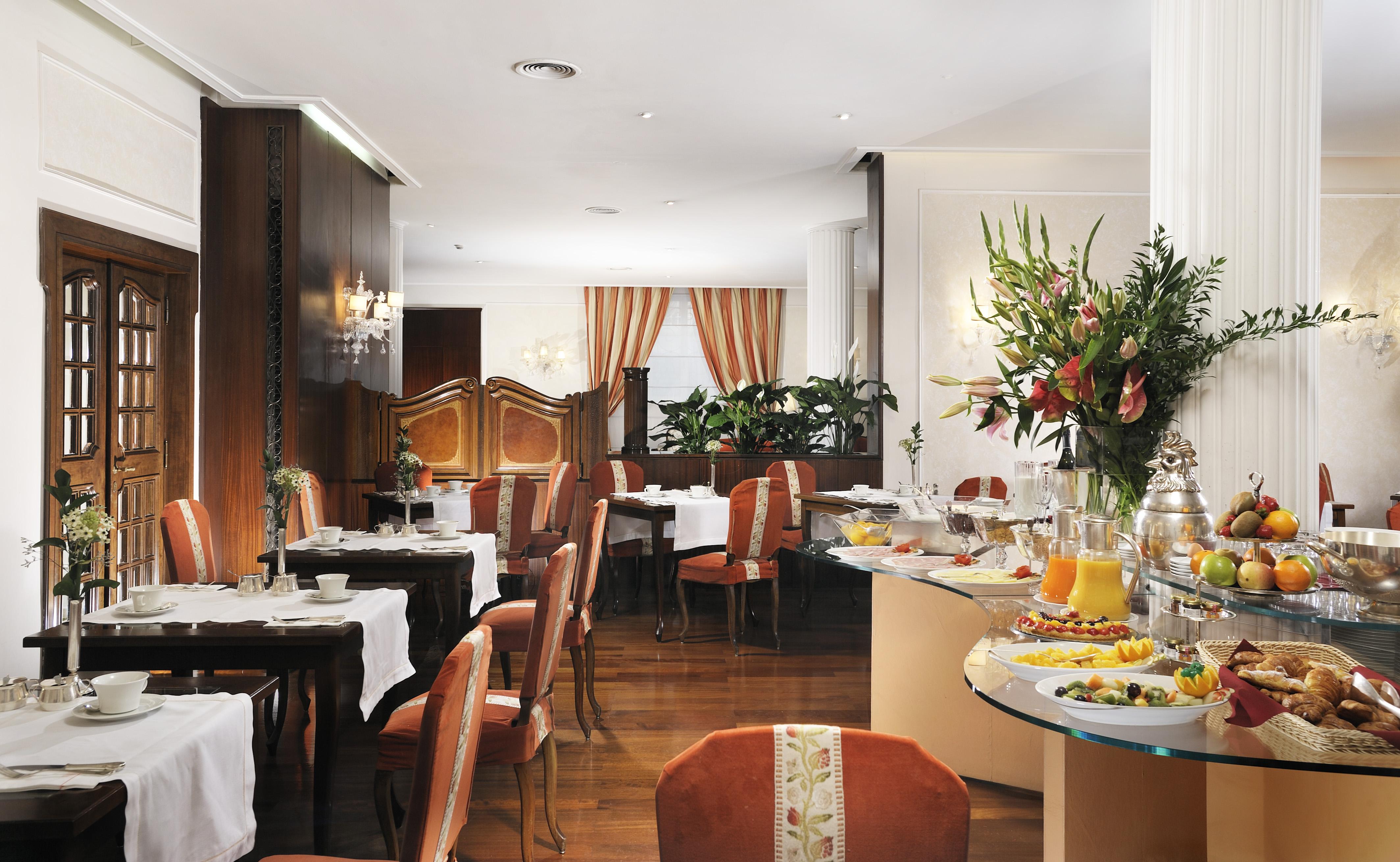 Hotel De La Ville Florencja Restauracja zdjęcie