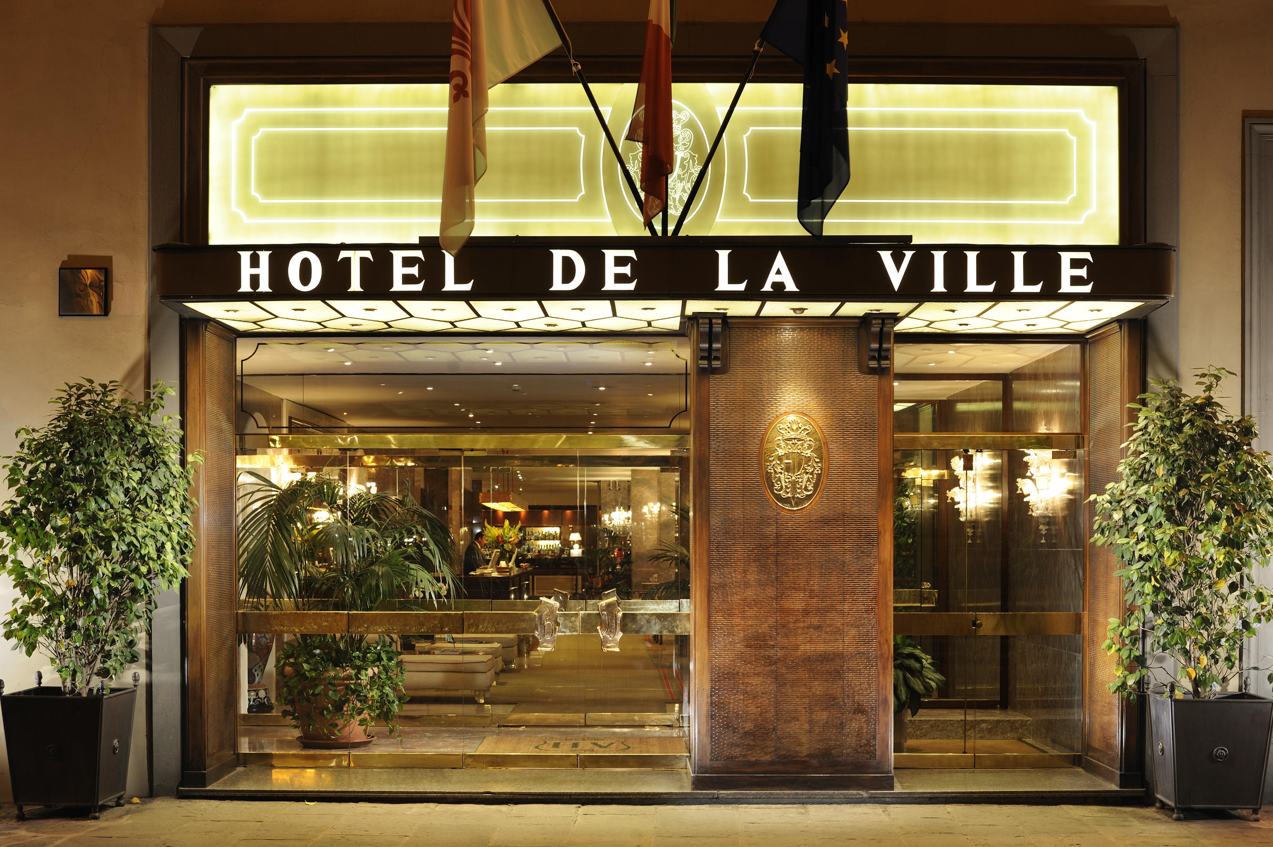 Hotel De La Ville Florencja Zewnętrze zdjęcie